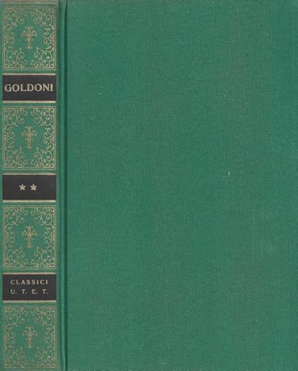 Commedie scelte. Volume secondo - Carlo Goldoni - copertina