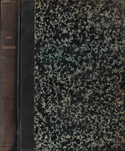 Opere - Tommaso Grossi - copertina