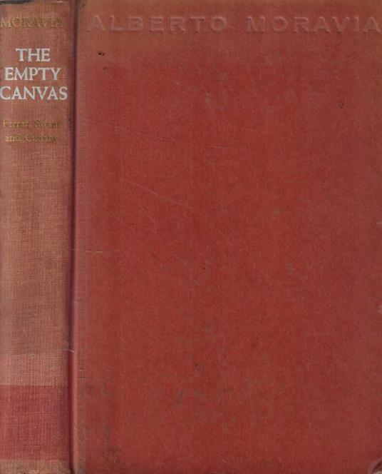 The Empty Canvas - Alberto Moravia - copertina