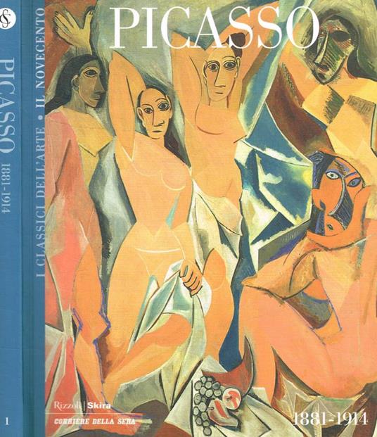 Picasso 1881-1914 - Alberto Moravia - copertina