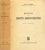 Manuale di diritto amministrativo