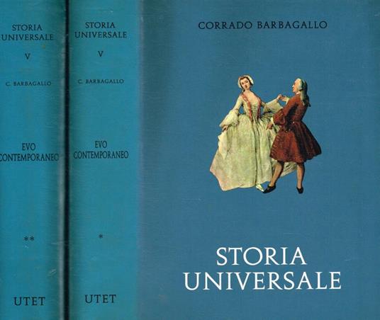 Storia universale vol.V, 2voll - Corrado Barbagallo - copertina