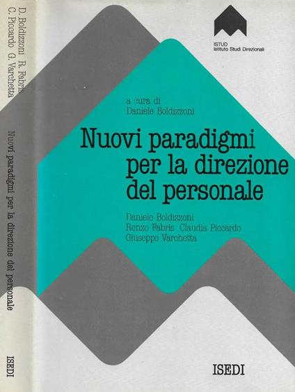 Nuovi paradigmi per la direzione del personale - Daniele Boldizzoni - copertina