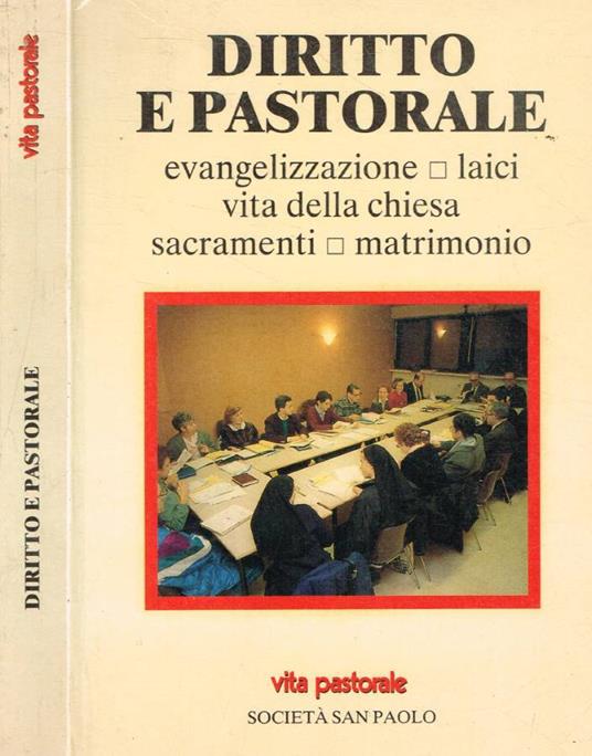 Diritto e pastorale - Ernesto Cappellini - copertina