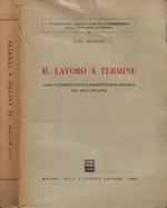 Il lavoro a termine