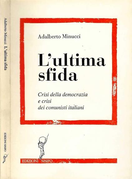 L' ultima sfida - Adalberto Minucci - copertina