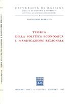 Teoria della politica economica e pianificazione regionale