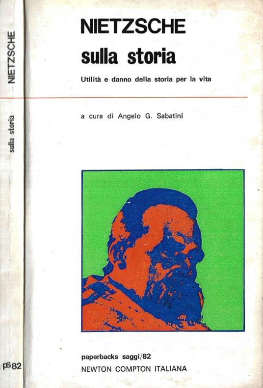 Sulla storia - Friedrich Nietzsche - copertina