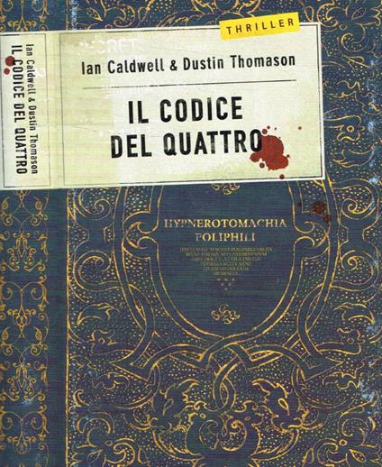 Il codice del quattro - Ian Caldwell - copertina