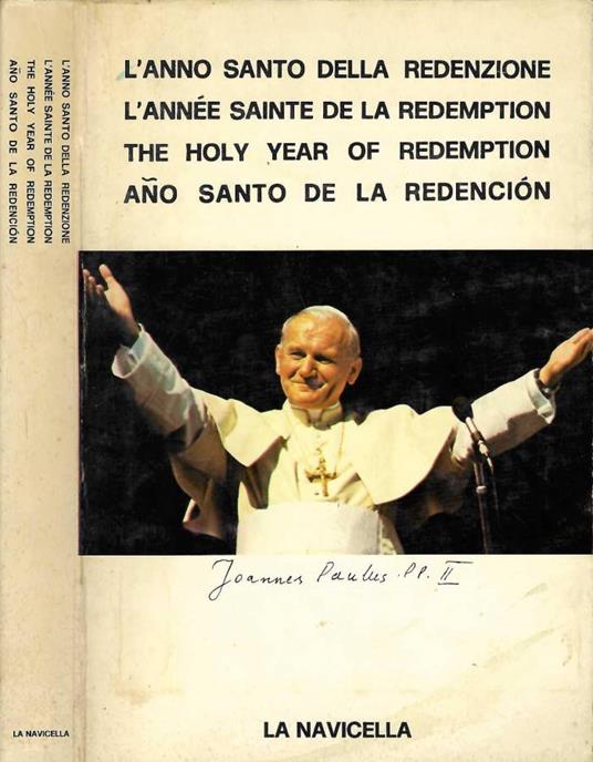 L' anno santo della redenzione - copertina