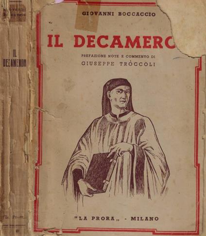 Il Decameron - Giovanni Boccaccio - copertina