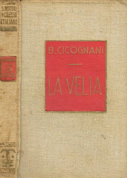 La Velia - Bruno Cicognani - copertina