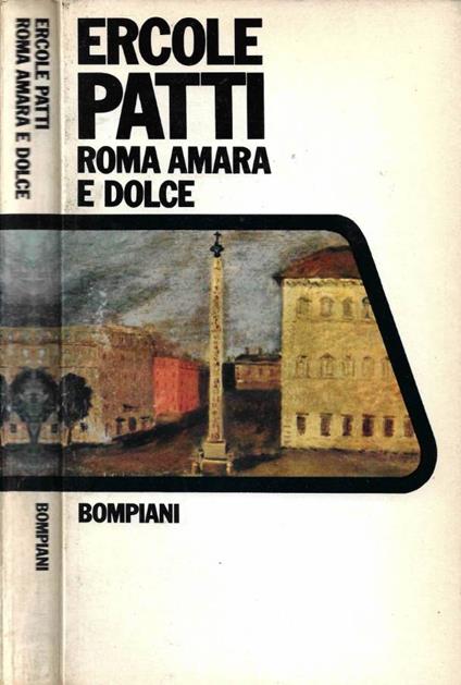 Roma amara e dolce - Ercole Patti - copertina