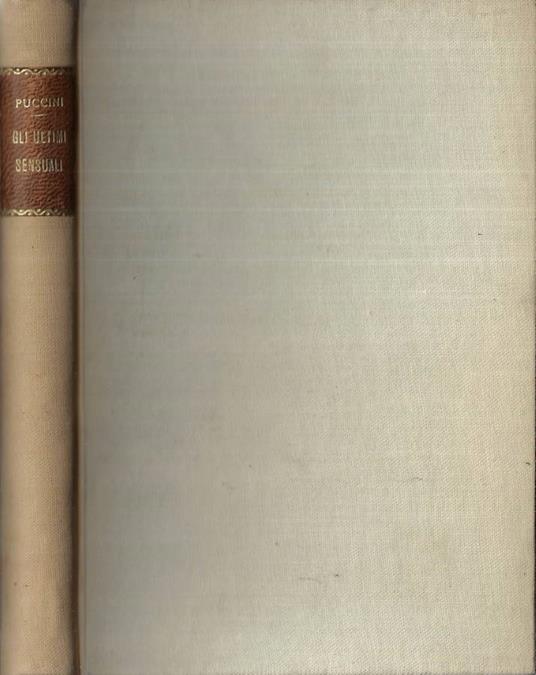 Gli ultimi sensuali - Mario Puccini - copertina