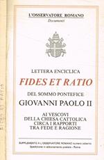Lettera enciclica Fides et Ratio