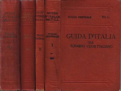 Italia Centrale - Luigi V. Bertarelli - copertina