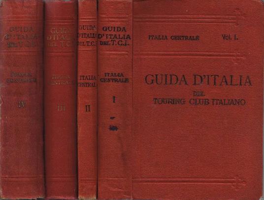 Italia Centrale - Luigi V. Bertarelli - copertina