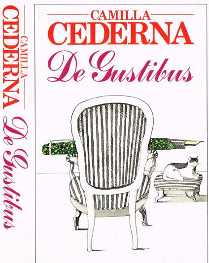 De gustibus - Camilla Cederna - copertina