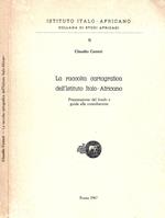 La raccolta cartografica dell'Istituto Italo - Africano