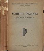 Scritti e discorsi dal 1925 - III al 1926 - V E. F