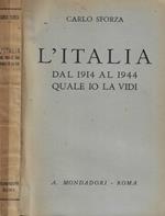 L' Italia dal 1914 al 1944 quale io la vidi