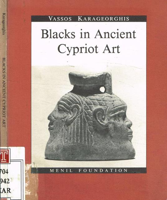 Blacks in Ancient Cypriote Art - Vassos Karageorghis - copertina