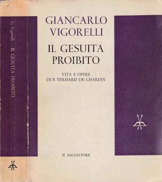 Il gesuita proibito - Giancarlo Vigorelli - copertina