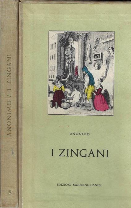 I zingani - Anonimo calalabrese - copertina