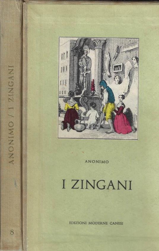 I zingani - Anonimo calalabrese - copertina