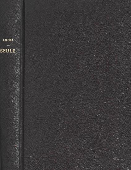 Seule - Henry Ardel - copertina