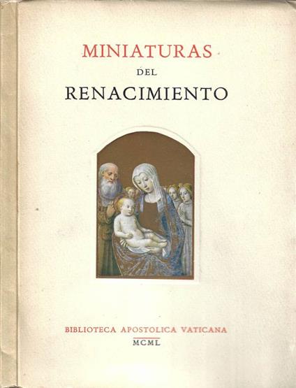 Miniaturas del Renacimiento - copertina