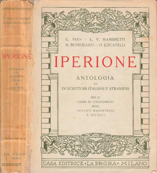 Iperione - copertina