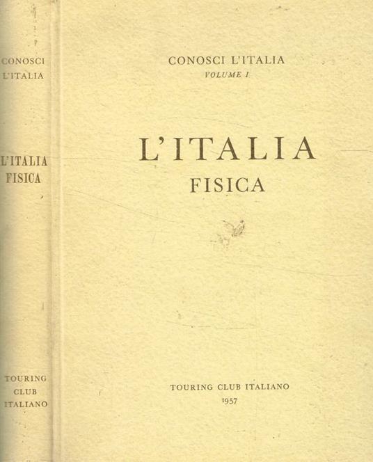 Conosci l'Italia. L'Italia fisica - copertina