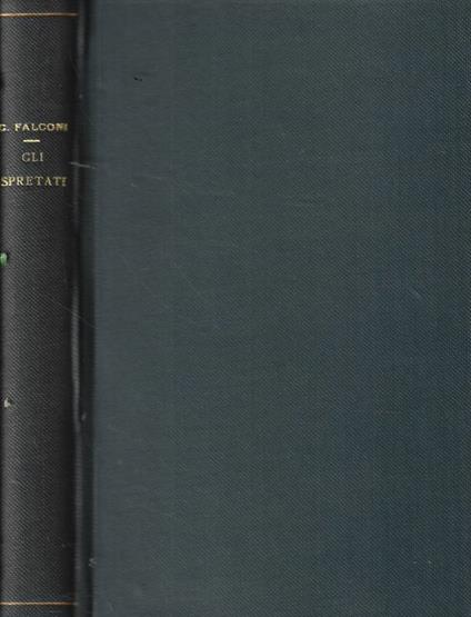 Gli spretati o diritto all'apostasia - copertina