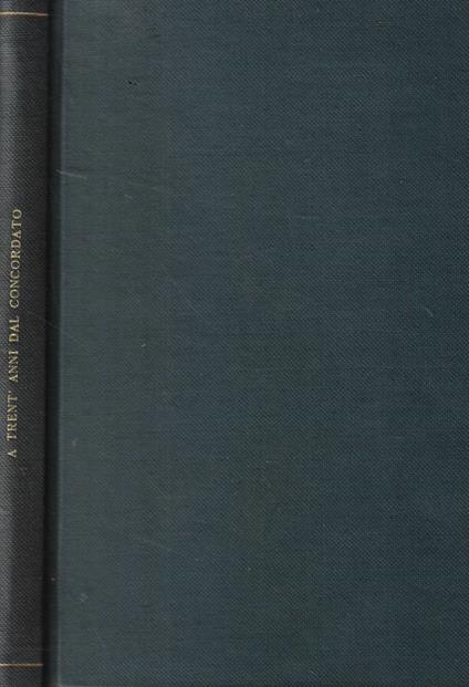 A trent'anni dal concordato - copertina
