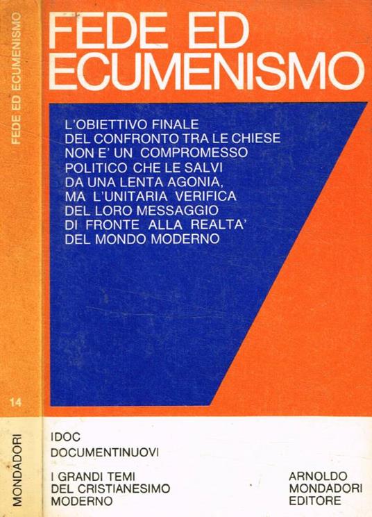 Fede ed ecumenismo - copertina