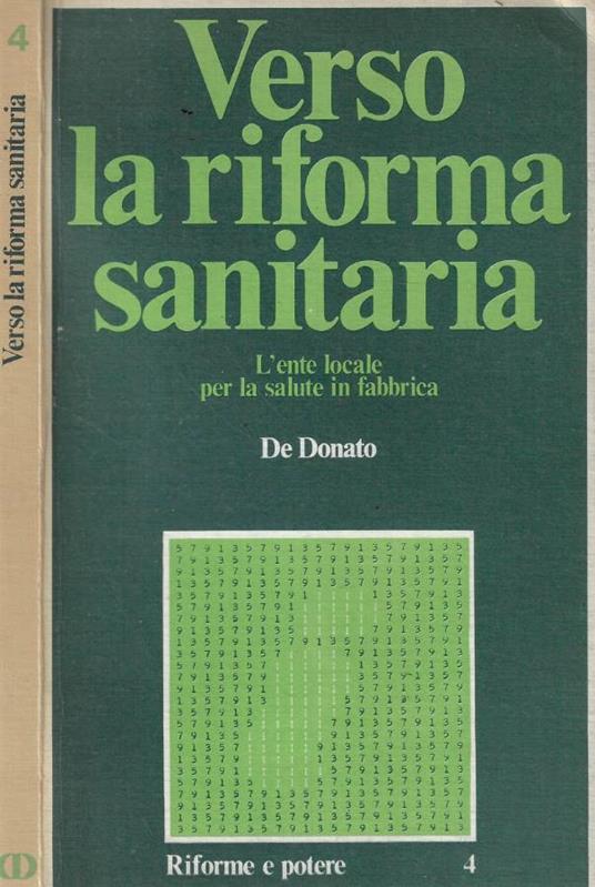 Verso la riforma sanitaria - copertina