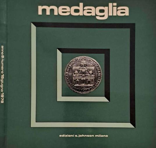 Medaglia. N. 15 - copertina