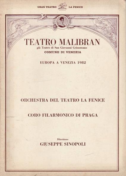 Europa a Venezia 1982 - copertina