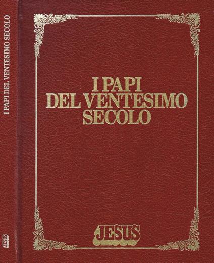 I Papi del ventesimo secolo - copertina