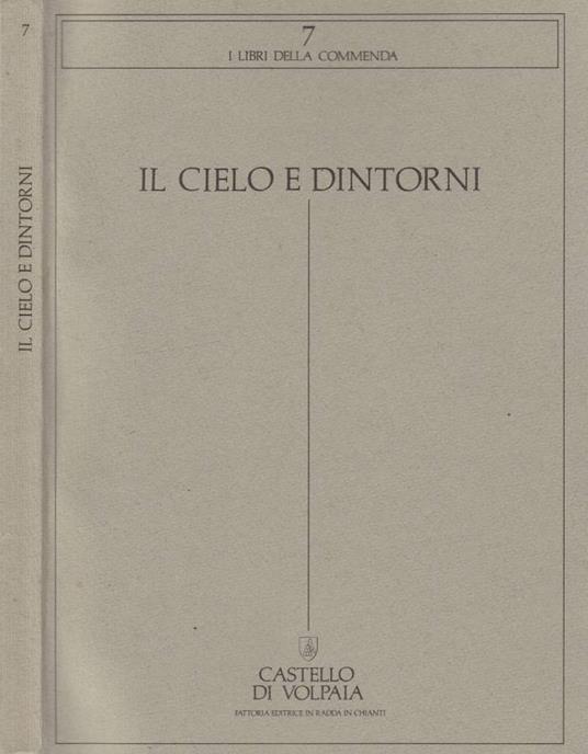 Il cielo e dintorni - copertina