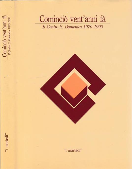 Cominciò vent'anni fa - copertina