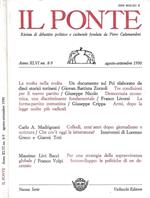Il Ponte. Anno XLVI nn. 8-9, agosto-settembre 1990