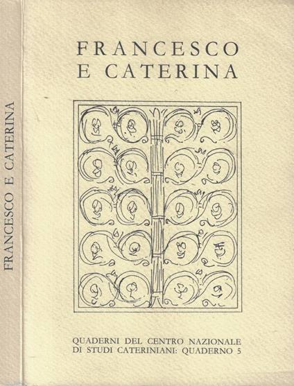 Francesco e Caterina - copertina