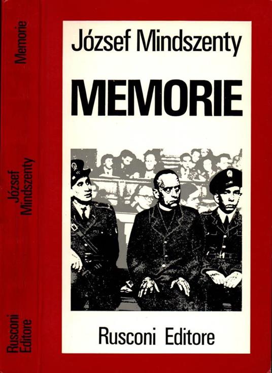 Memorie - József Mindszenty - copertina