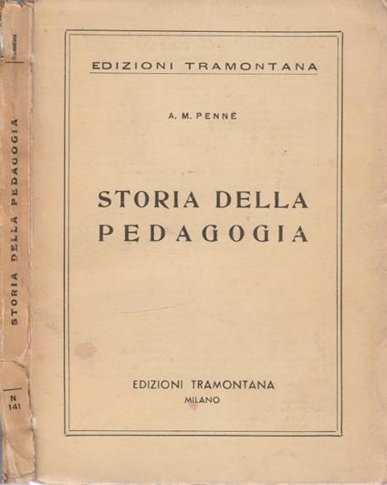 Storia della pedagogia - copertina