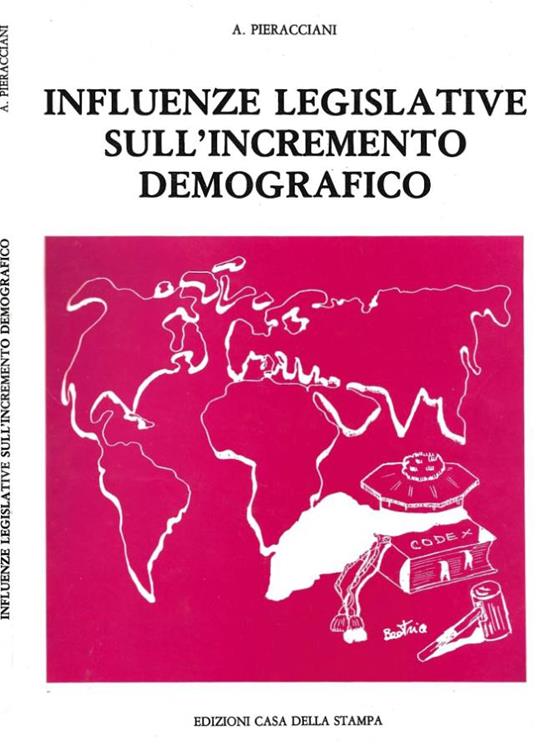 Influenze legislative sull'incremento demografico - copertina