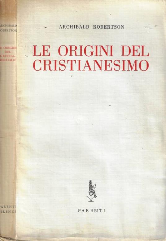 Le origini del cristianesimo - copertina