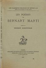 Les Poésies de Bernart Marti