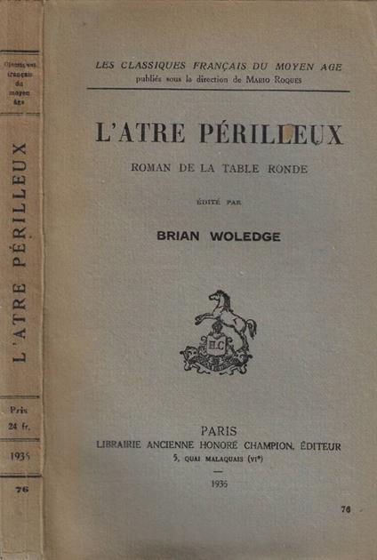 L' atre périlleux - copertina